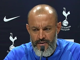 Nuno says Tottenham players 